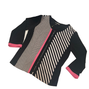 Picadilly Size S Zip Front Top